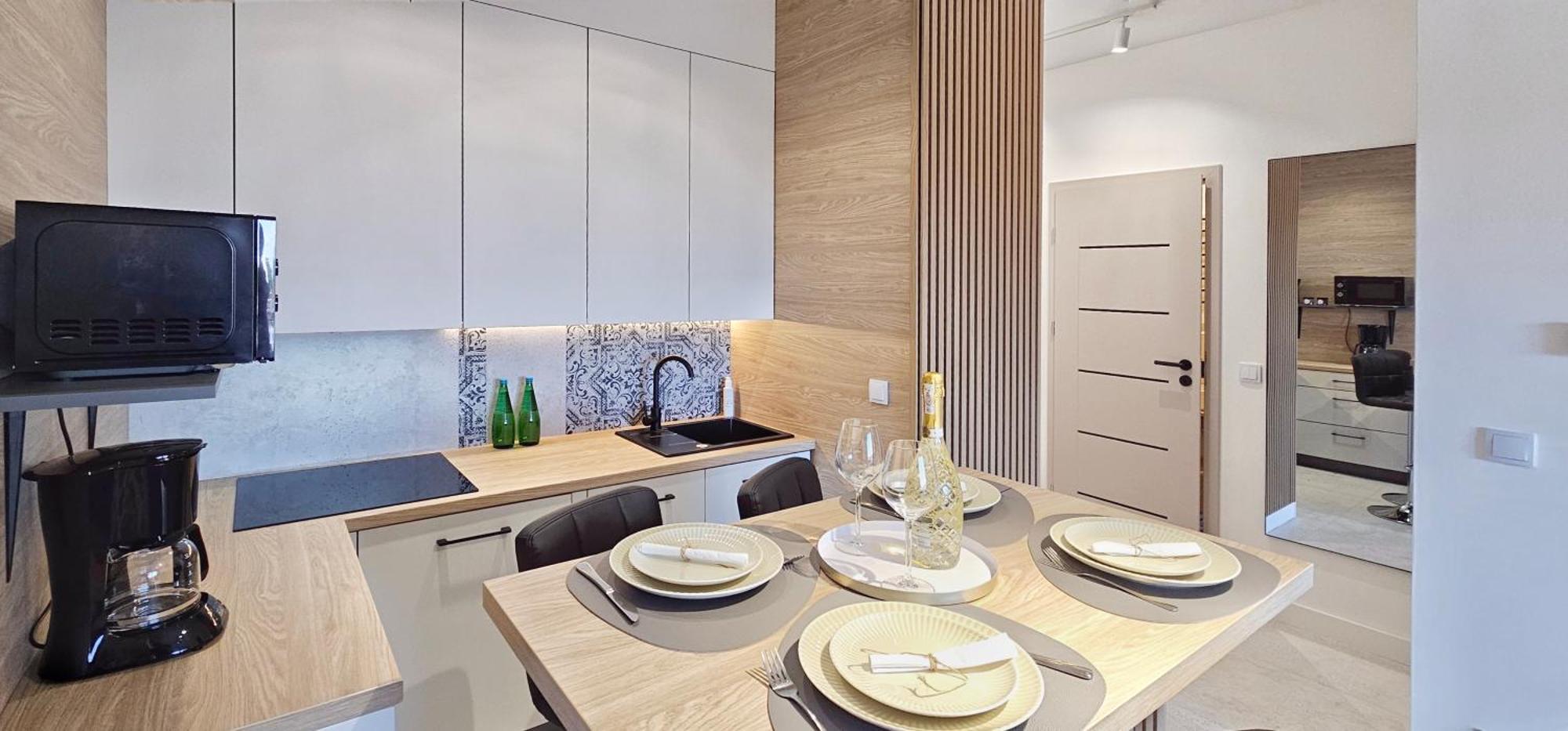 Baltic Waves B406 Z Sypialnia I Balkonem, Gratis Basen, Sauna, Gym *