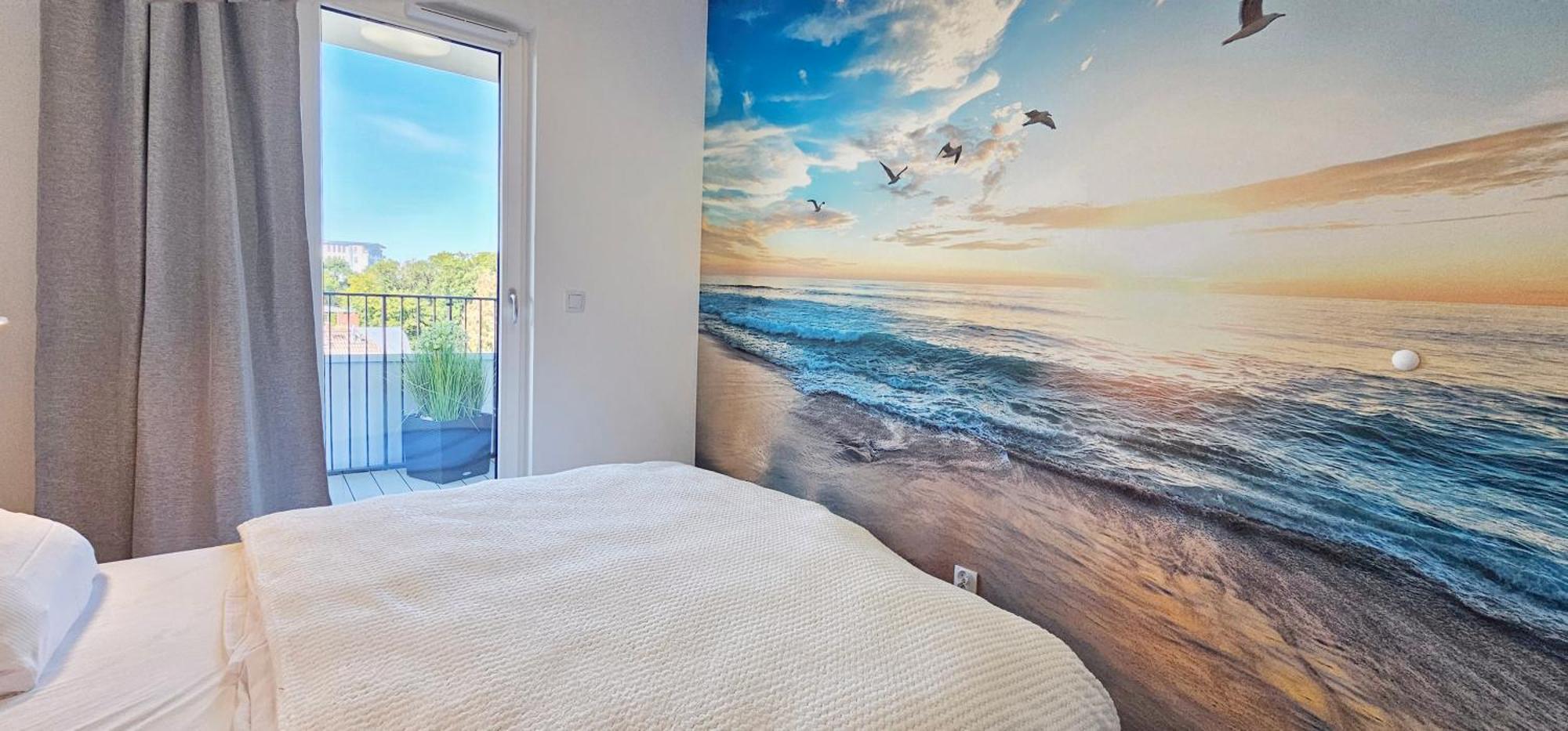 Apartamento Baltic Waves B406 Z Sypialnia I Balkonem, Gratis Basen, Sauna, Gym *