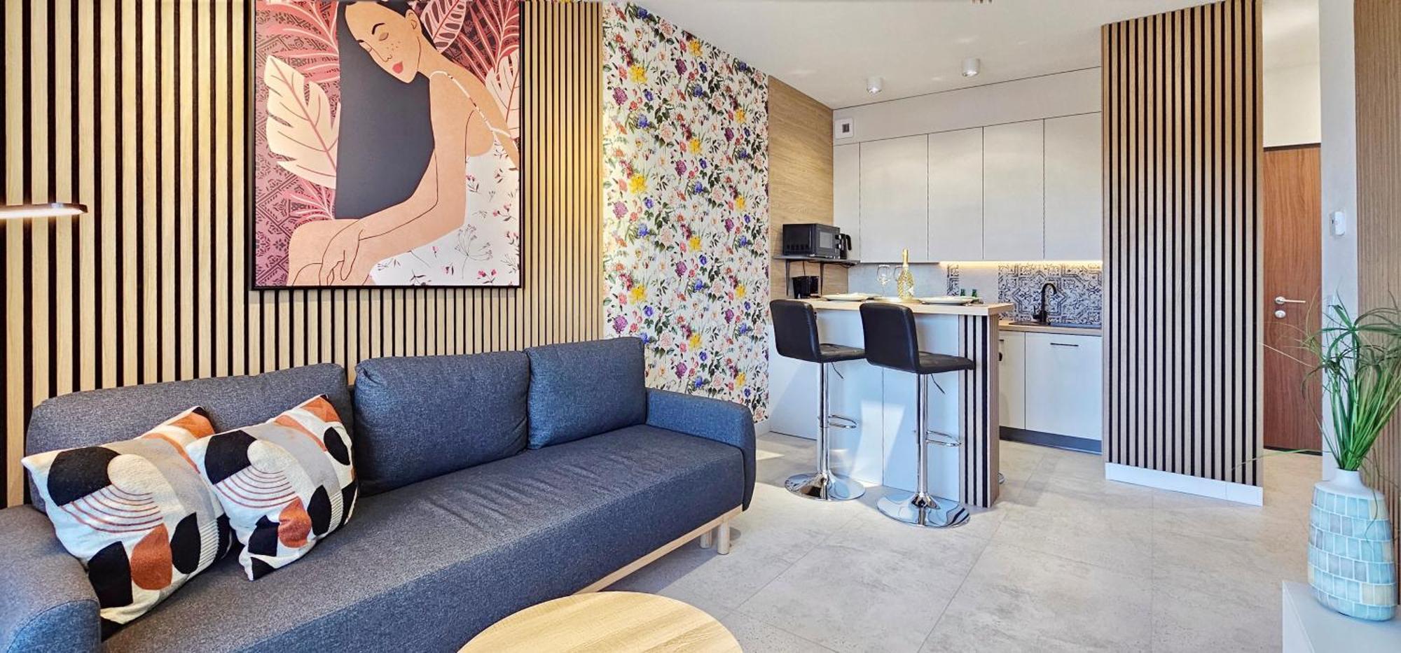Baltic Waves B406 Z Sypialnia I Balkonem, Gratis Basen, Sauna, Gym Apartment Misdroy