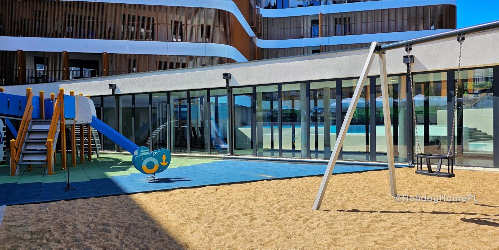 Baltic Waves B406 Z Sypialnia I Balkonem, Gratis Basen, Sauna, Gym Apartamento