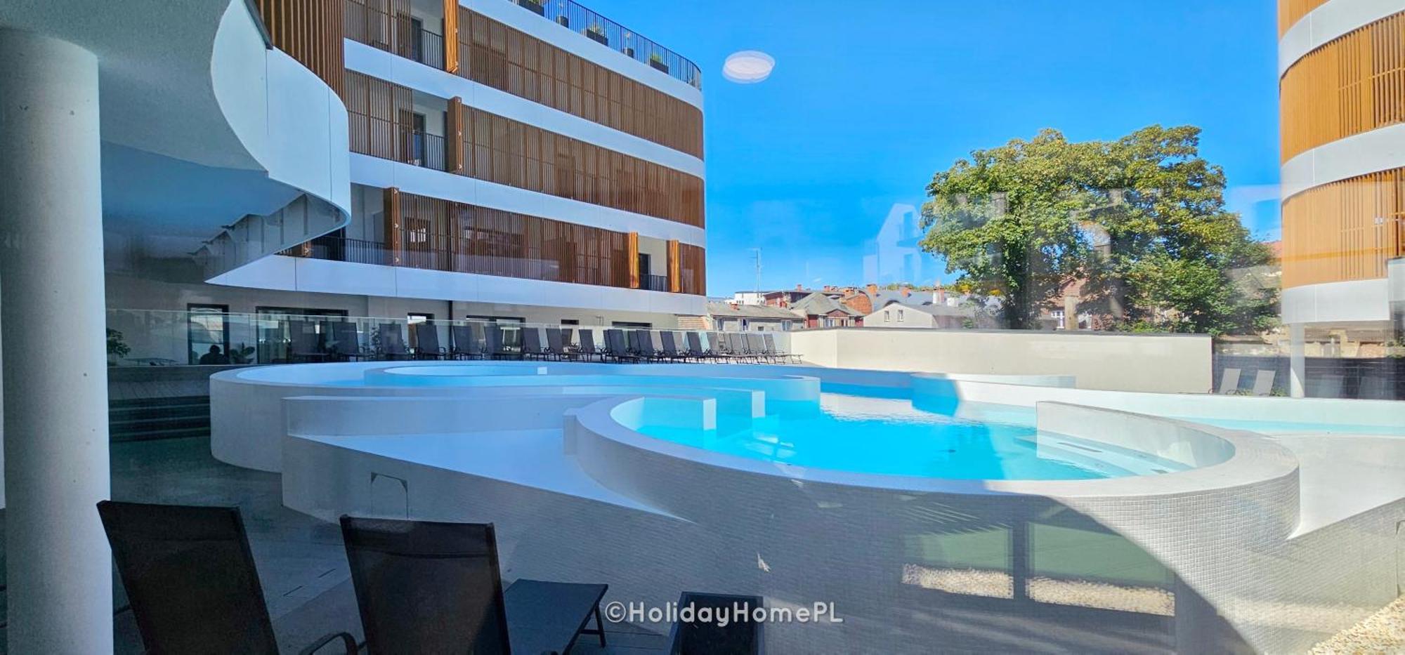 Apartamento Baltic Waves B406 Z Sypialnia I Balkonem, Gratis Basen, Sauna, Gym Miedzyzdroje
