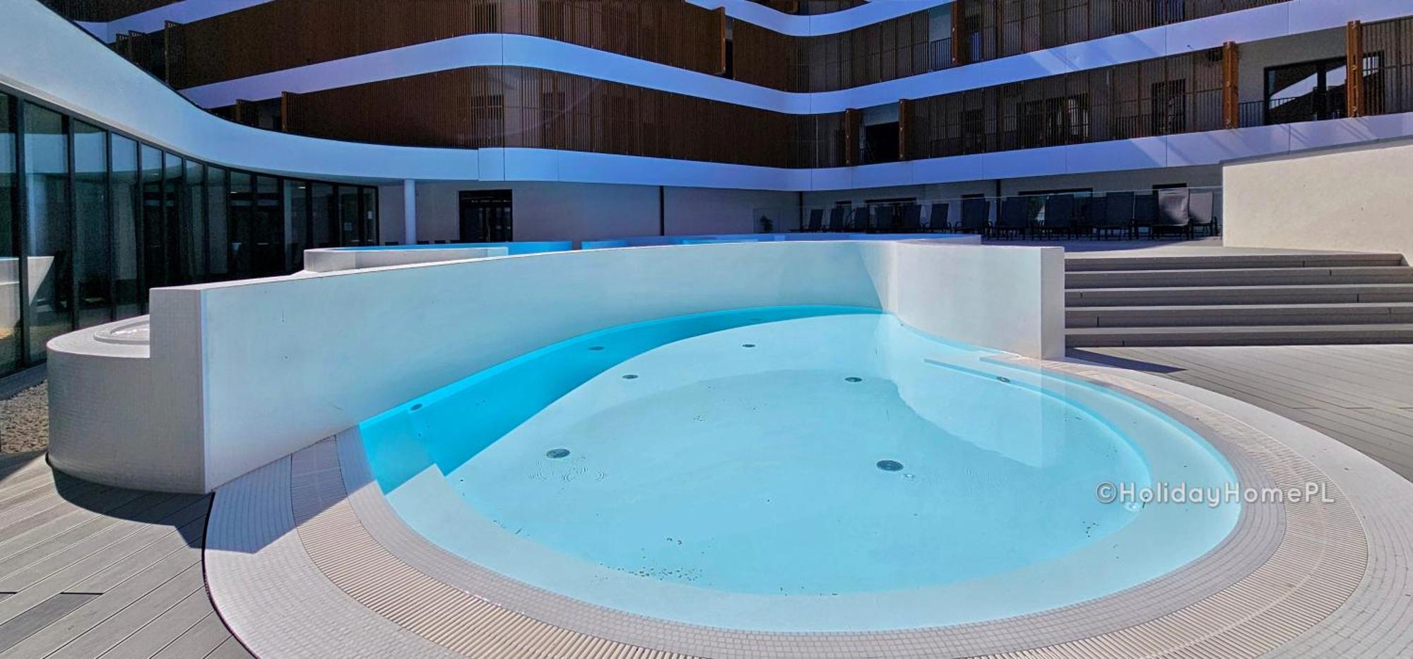 Baltic Waves B406 Z Sypialnia I Balkonem, Gratis Basen, Sauna, Gym