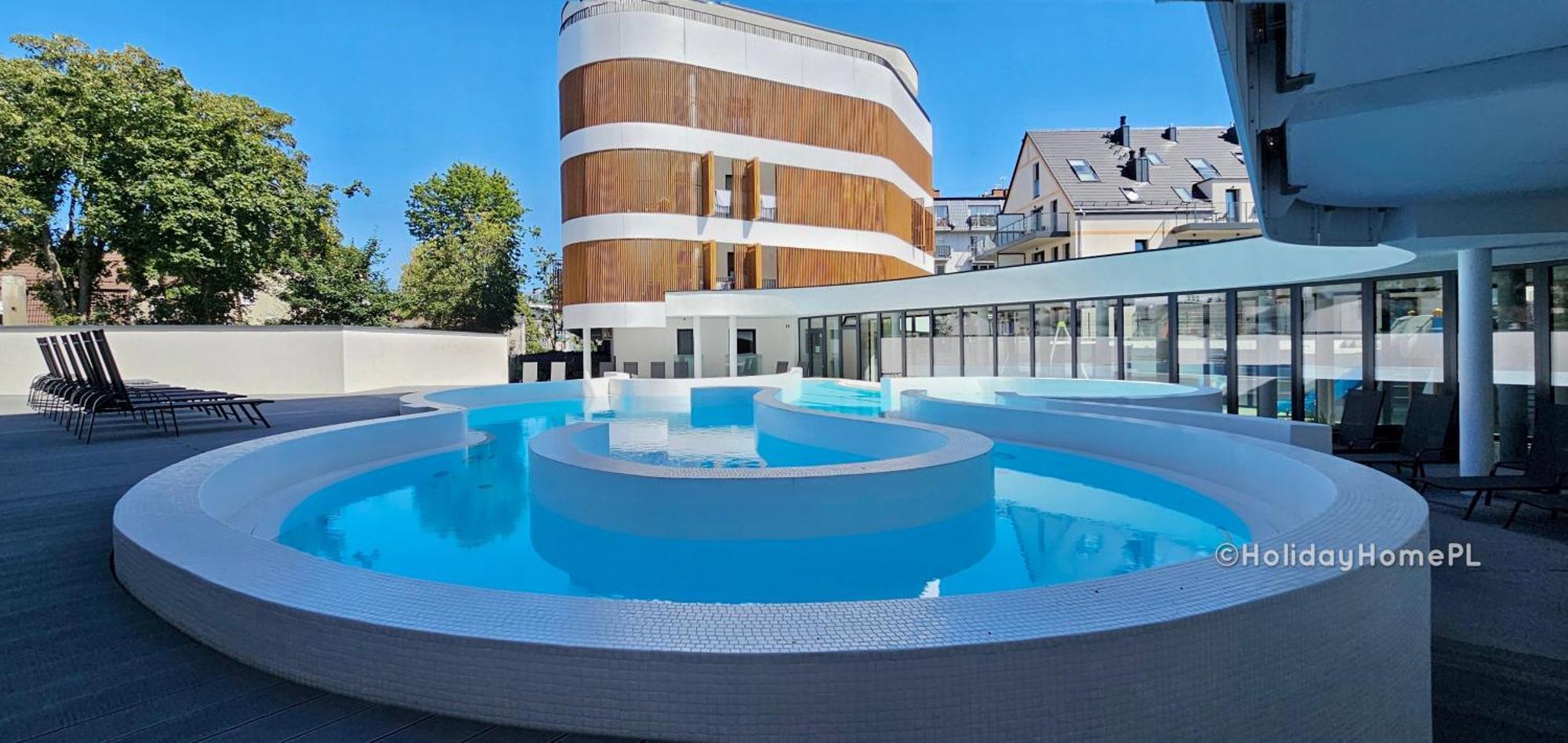Apartamento Baltic Waves B406 Z Sypialnia I Balkonem, Gratis Basen, Sauna, Gym Miedzyzdroje