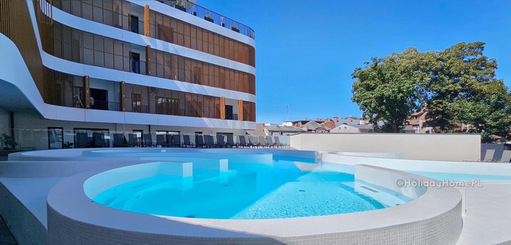 Baltic Waves B406 Z Sypialnia I Balkonem, Gratis Basen, Sauna, Gym Apartamento Miedzyzdroje